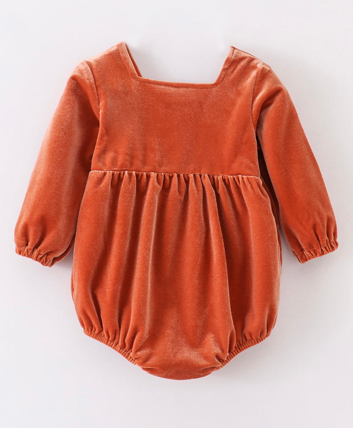 Orange Velvet Bubble