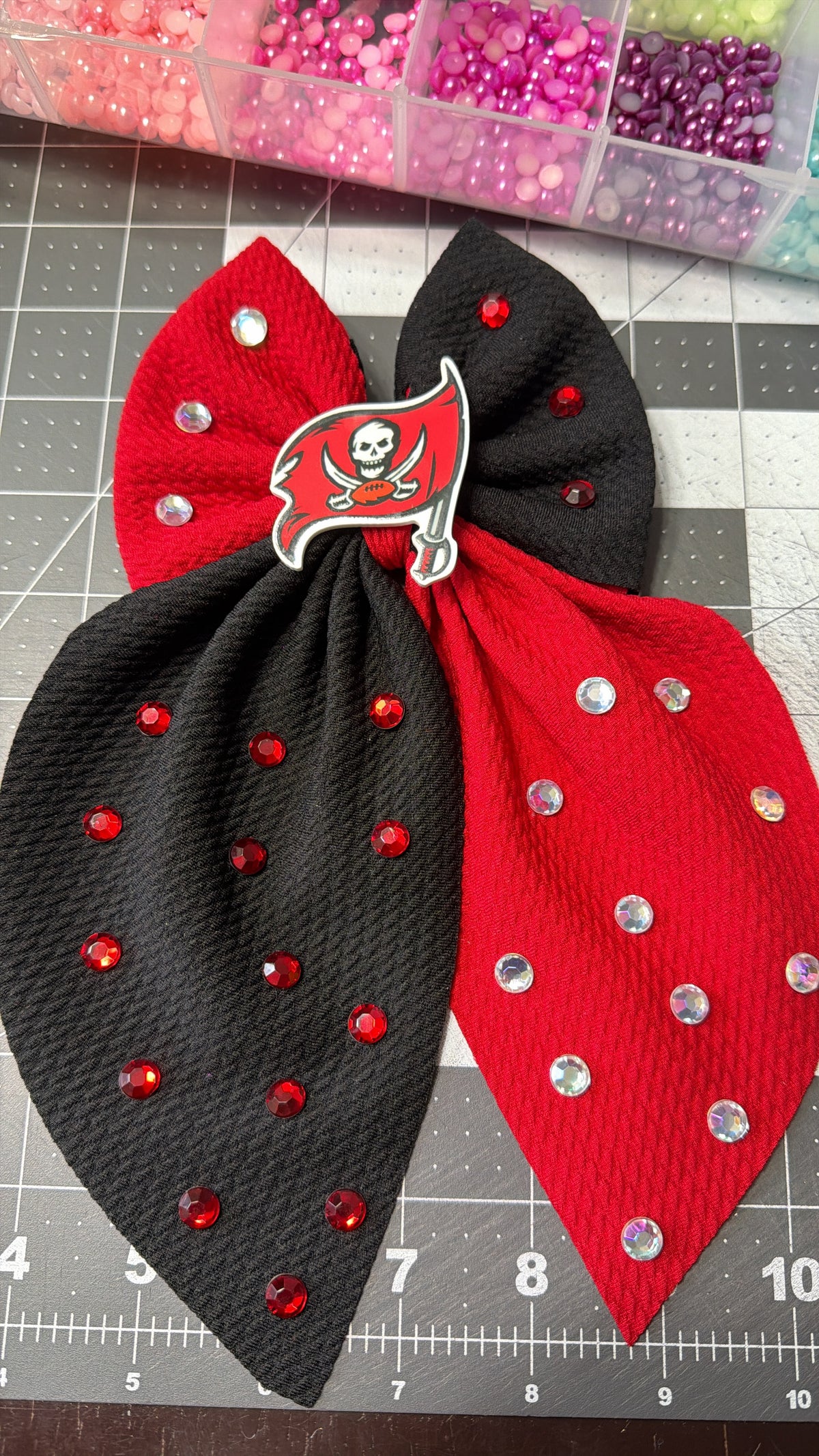 Buccaneers Jeweled Sailor Bow
