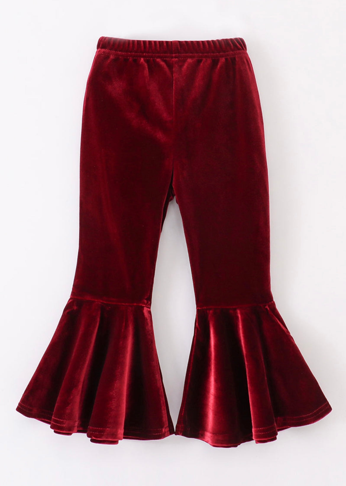 Red Velvet Bell Bottoms