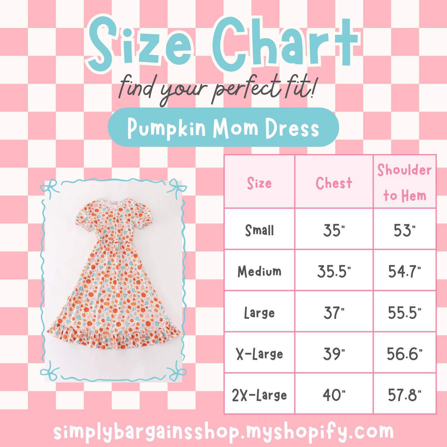 Pumpkin Mom Dress