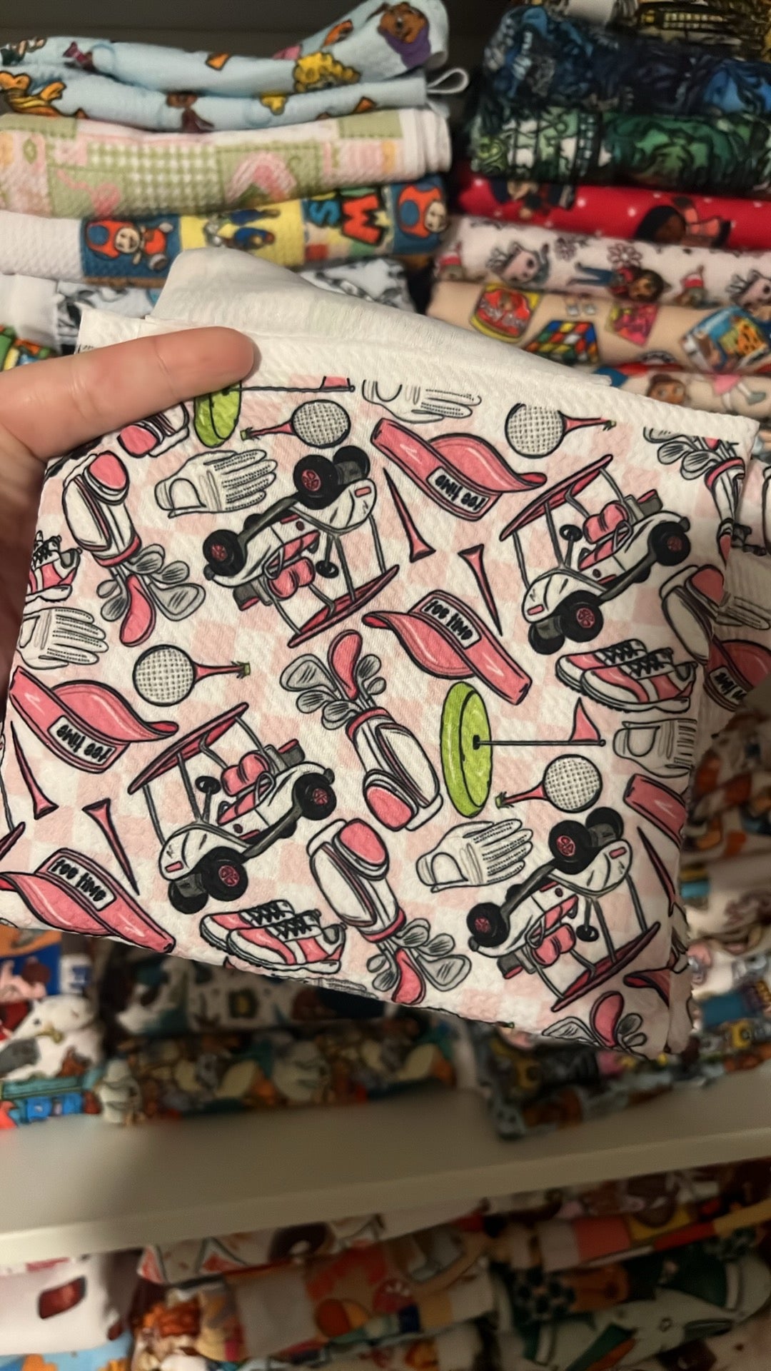Golf 3/4 Yard Fabric