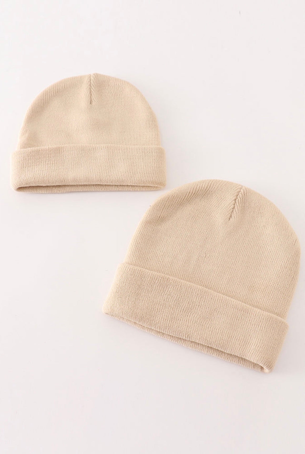Beige Beanies
