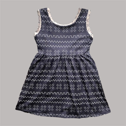 Tribal Vibes Bow Back Dress