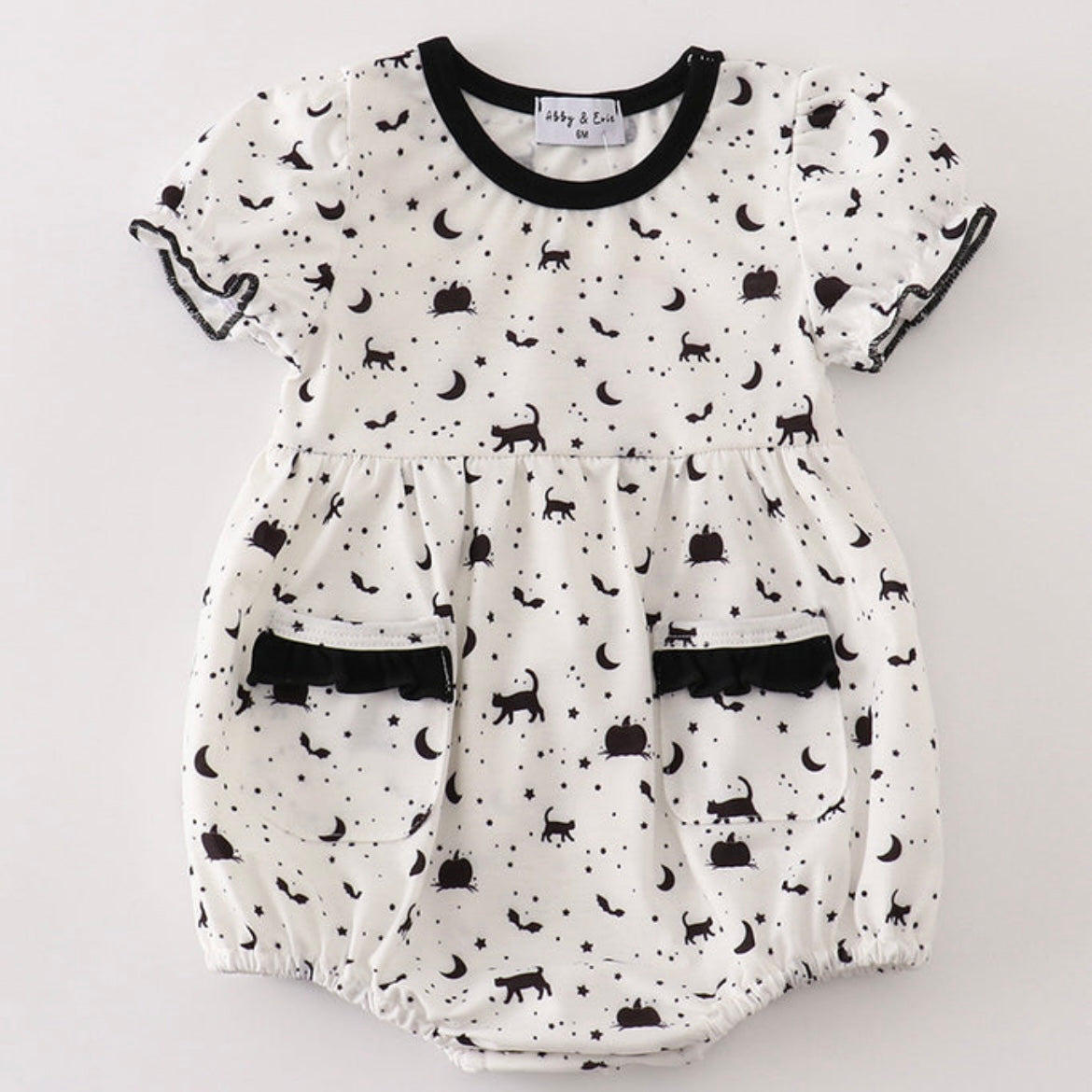 White Halloween Bubble