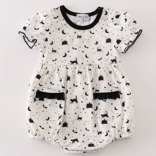 White Halloween Bubble