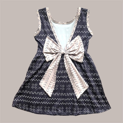 Tribal Vibes Bow Back Dress