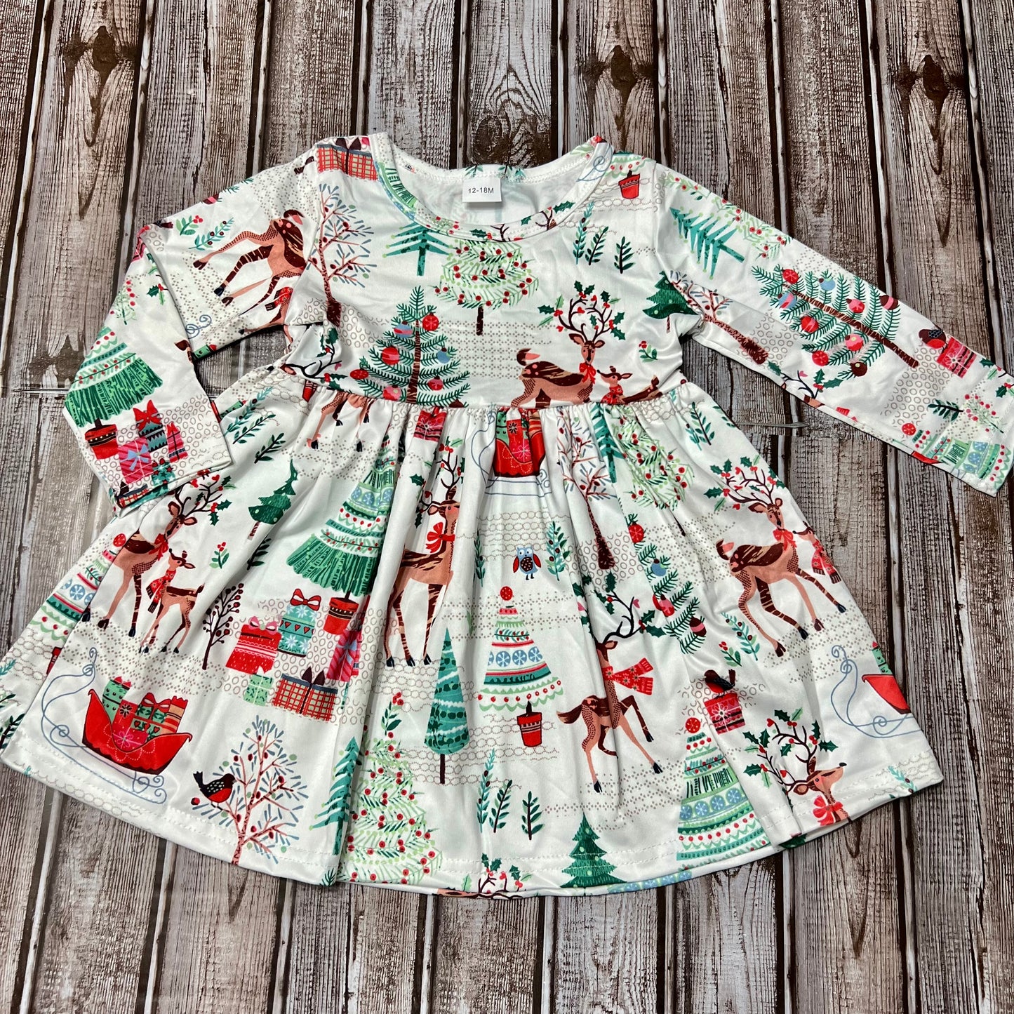 White Christmas Dress