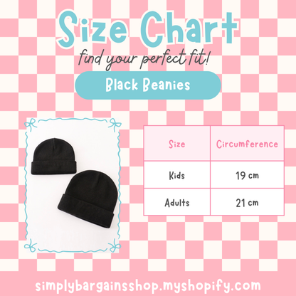 Black Beanies