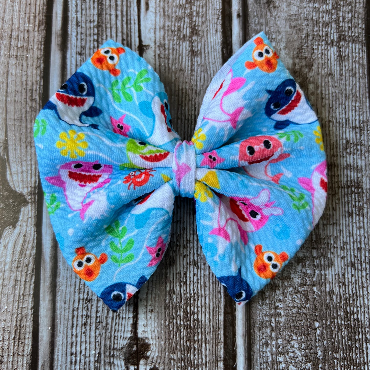 Baby Shark Bows & Headwraps