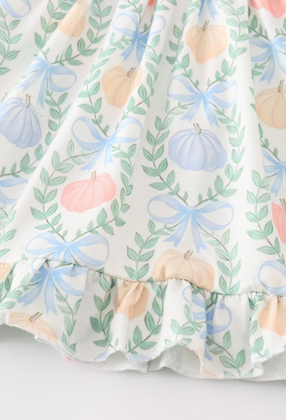 Blue Pumpkin Pants Set