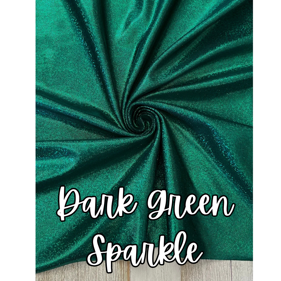 Dark Green Sparkle