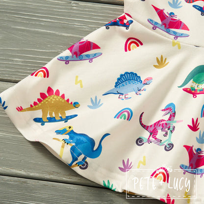 Pete & Lucy - Dino Party Bummie Set