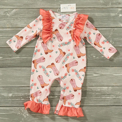 Pete & Lucy - Sweet Boots Romper