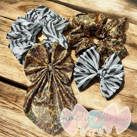 Cheetah & Zebra Sparkles